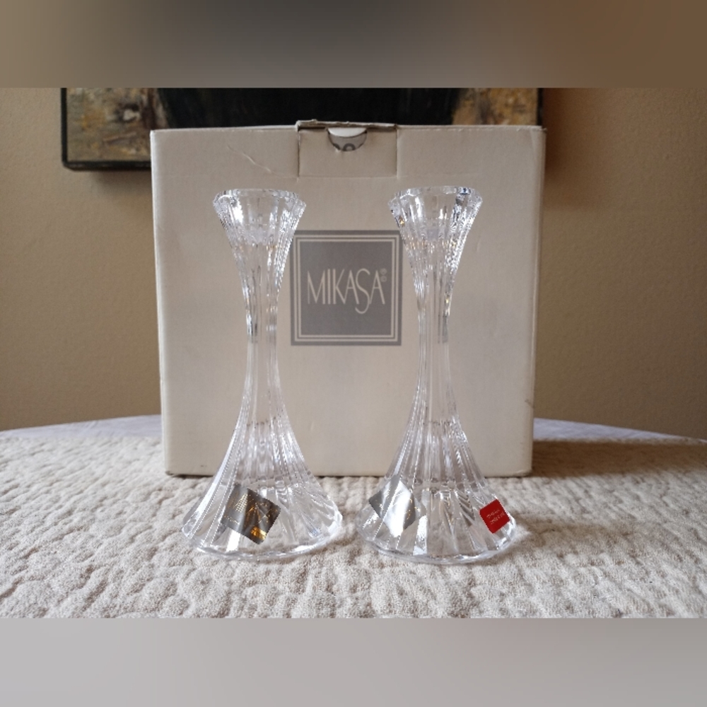 Mikasa Park Lane Candle Stick Holders